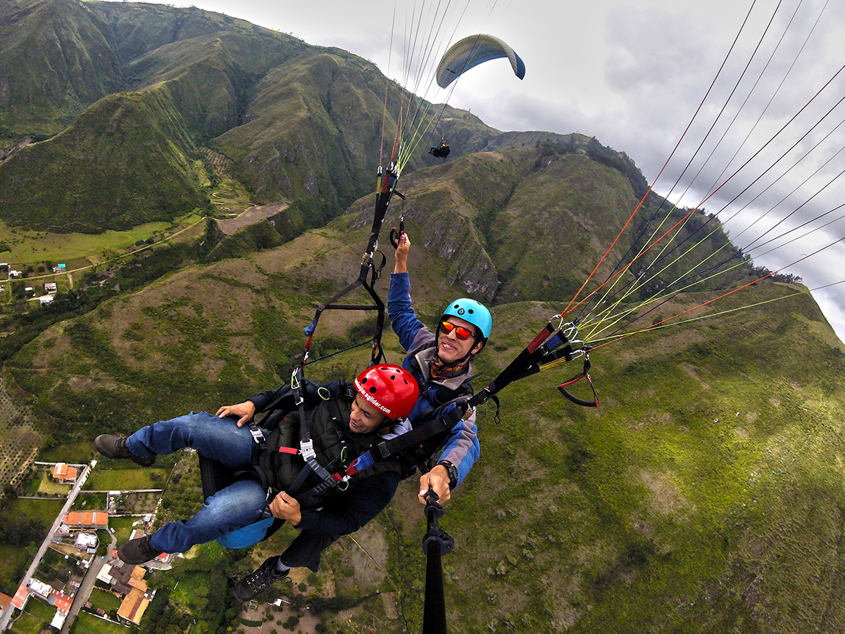 Parapente Yahuarcocha